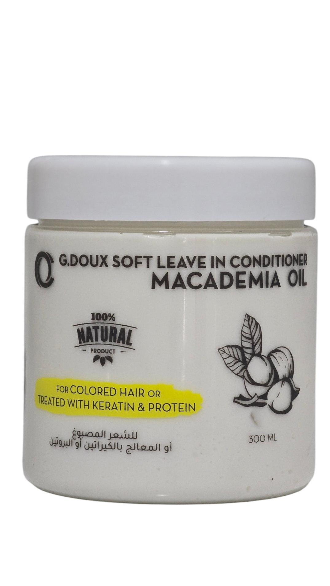 G DOUX Leave in Cream for Colored and Keratin Treated Hair 300 ml